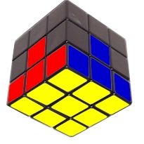собранная одна сторона кубика рубика
